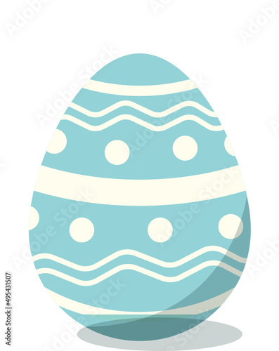 blue easter egg