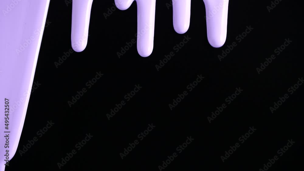 Paint flowing on black background. High quality 4k footage Paint flowing on black background. High quality 4k footage