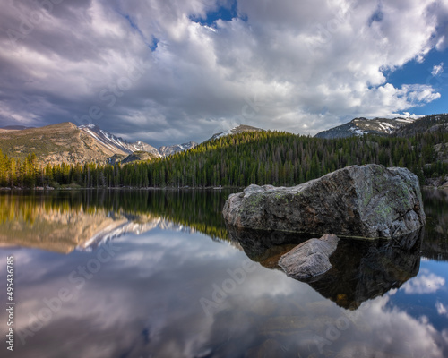 lake in mountains