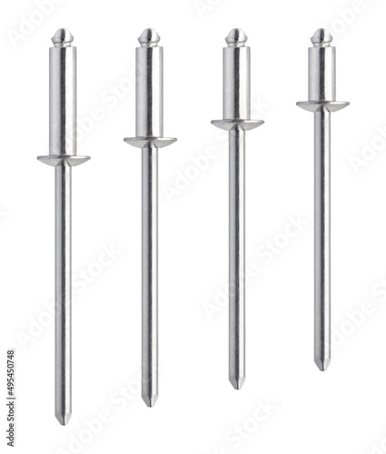 Steel Blind Rivet Self-Plugging Open End Decorating Fastener Nails Pop Rivets Core Pulling Rivets Grip Pange