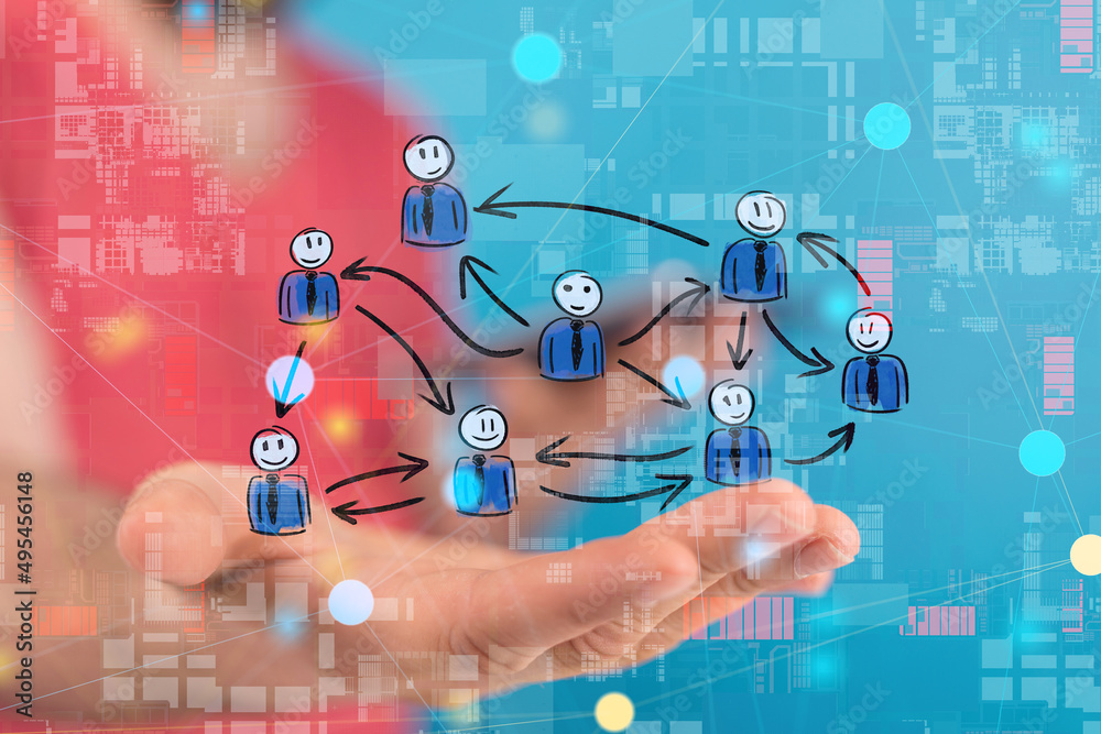 people network structure HR - Human resources management and recruitment people network structure HR - Human resources management and recruitment
