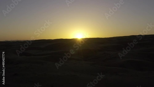 Wallpaper Mural Aerial, Maranjab Desert At Sunrise, Iran Torontodigital.ca