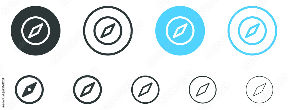 compass icon compass icon