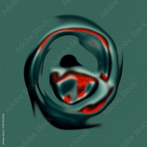 Abstract liquify background