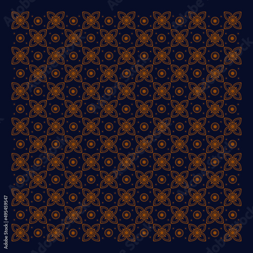 Indonesian modern batik. indonesian modern batik pattern vector