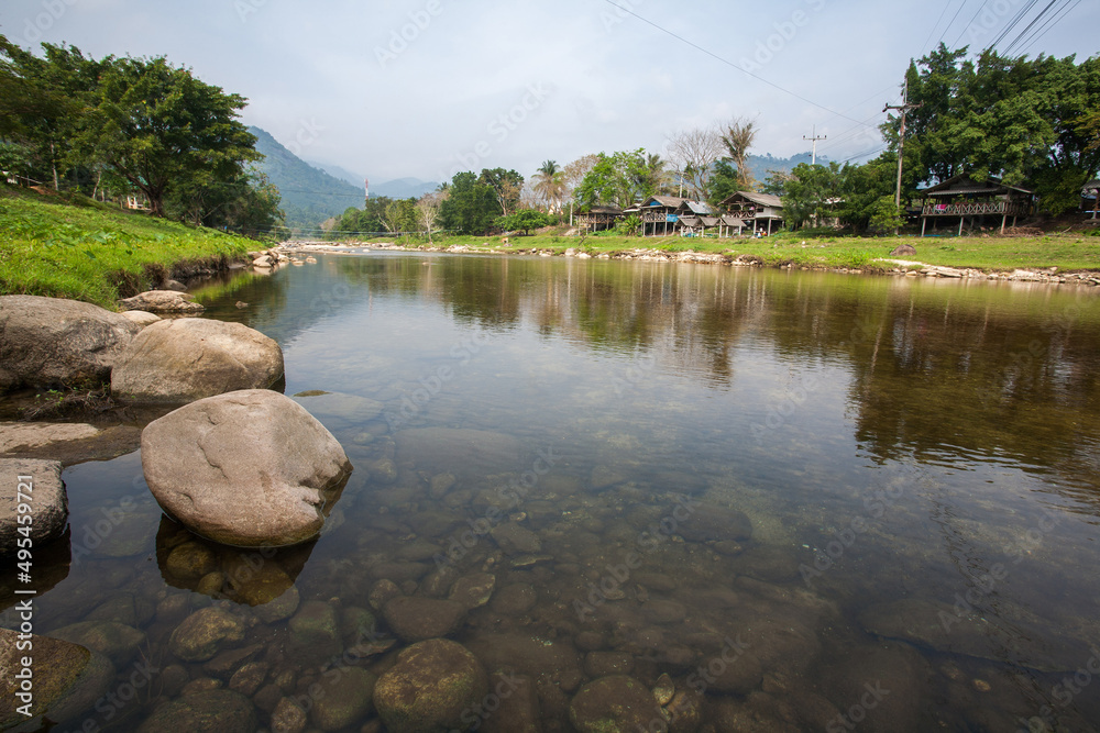 Kiriwong Village is a small village in Nakhon Si Thammarat Province of Thailand that is well-known across the country as having the best ozone in Thailand