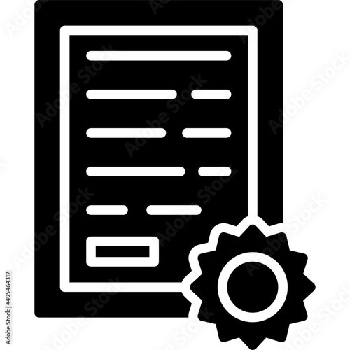 Certificate Icon