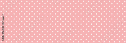 illustration of vector background with pink colored dots pattern 