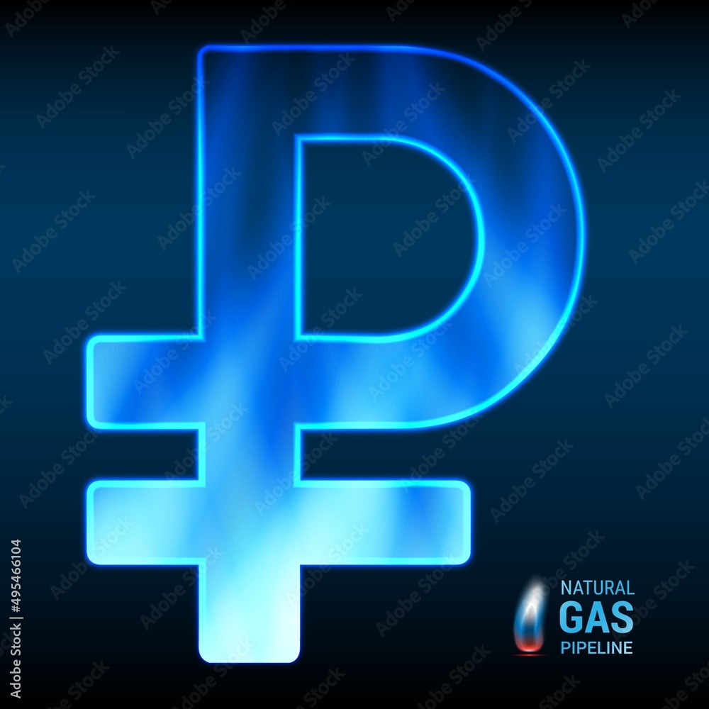 sign ruble sign neon flame vector eps10 sign ruble sign neon flame vector eps10