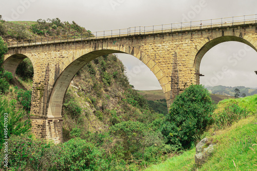 stone and cobblestone bridge