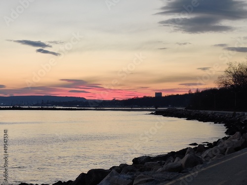 Nice view from Varna in Bulgaria and Black sea