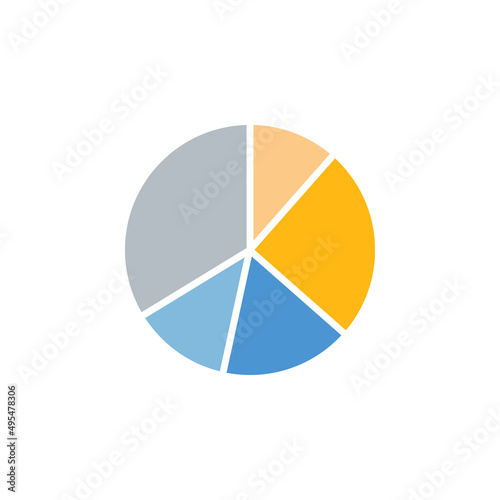 Free Download Chart, column graph, infographic element. Finance and economy with yellow vector - GFXLoad