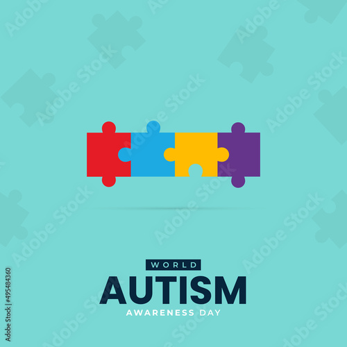 World autism awareness day Social Media Post