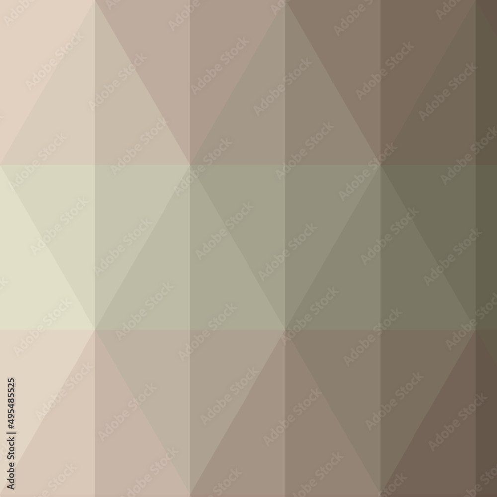 Fototapeta premium Abstract color Low-Polygones Generative Art background illustration