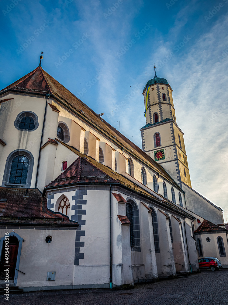 Obraz premium Kirche St. Martin in Biberach