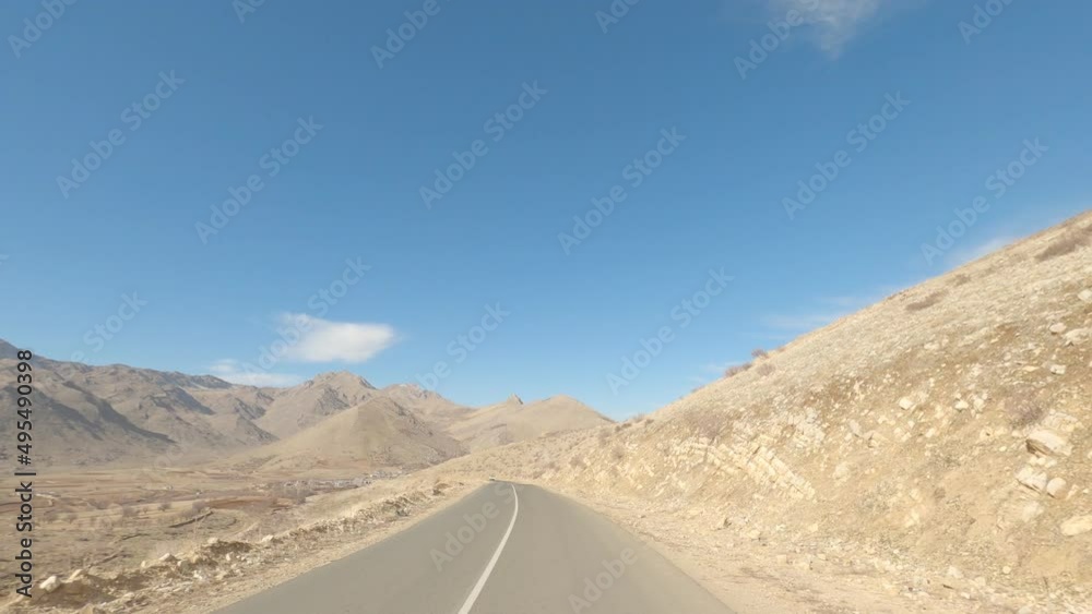 Driving Mountainous Roads To Hawraman Valley, Iran Driving Mountainous Roads To Hawraman Valley, Iran