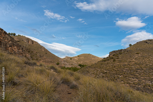 mountainous landscape in the south of Spain