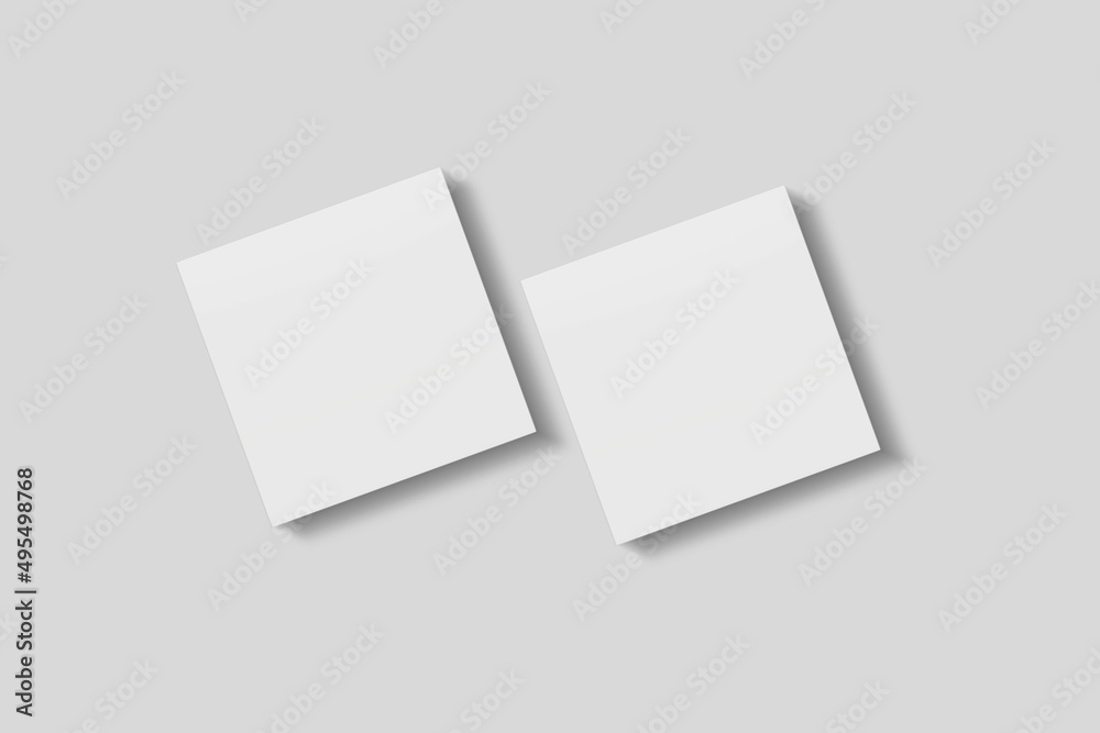 Blank paper for mockup. 3D Render.
Blank paper for mockup. 3D Render.