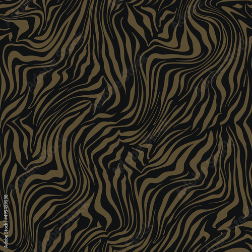 animalistic seamless pattern with zebra stripes