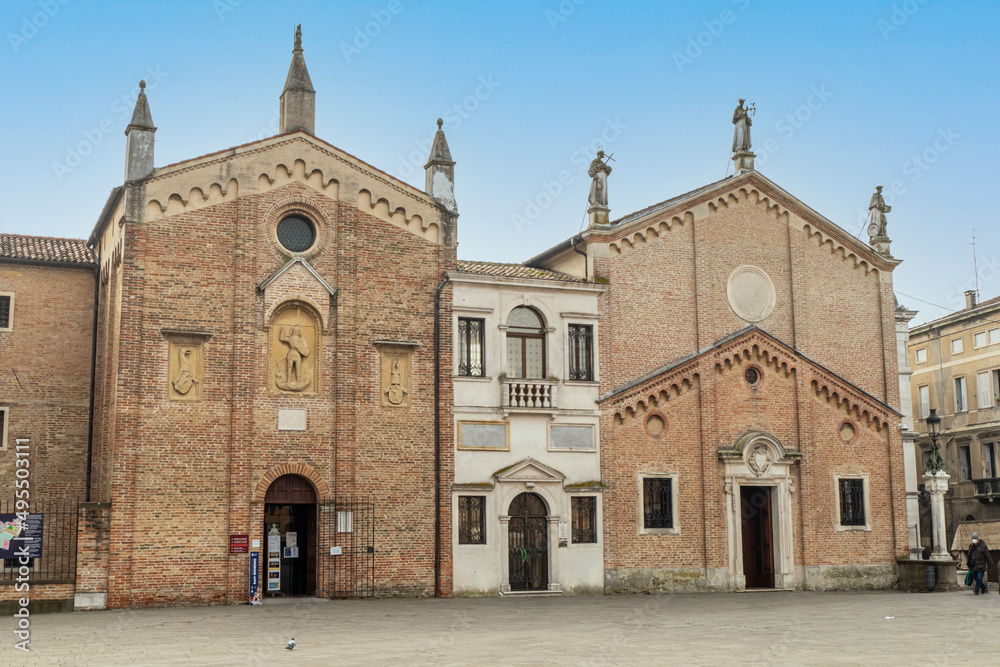 Beautiful Oratory and church in Padua