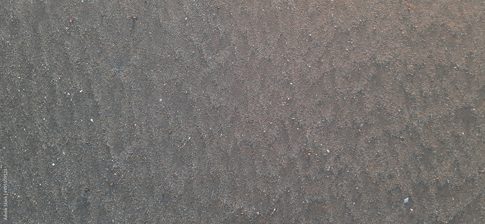Obraz premium Art of the Sand in the Beach of Cox's Bazar