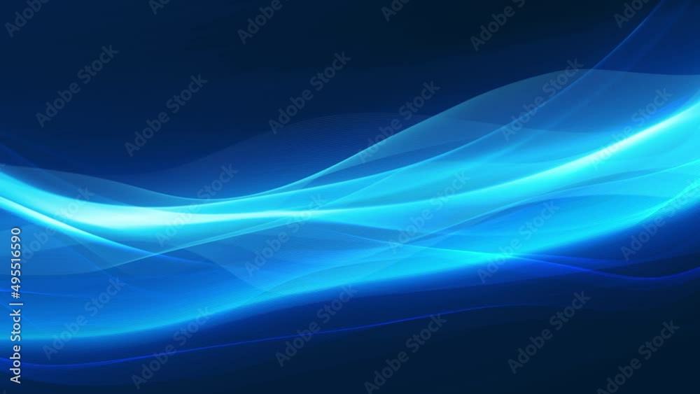 Abstract blue lines - loop Abstract blue lines - loop