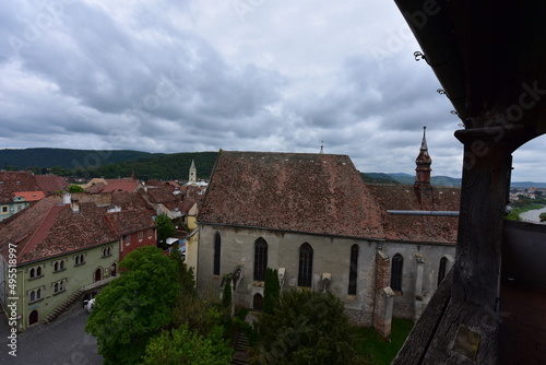 Sighisoara Fortress, seen from the clock tower 14