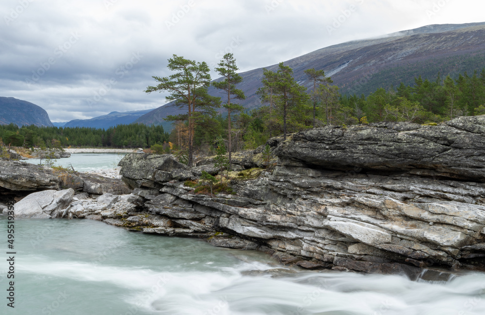 Dønfoss Campground Area, Skjåk County, Oppland County