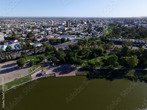 Trelew, Argentina, from above