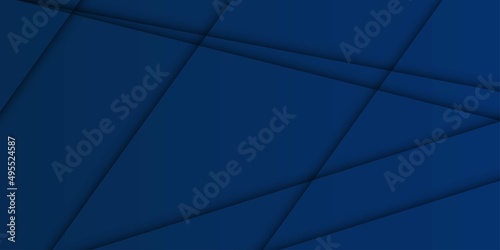 Abstract blue and dark gradient background. Modern blue abstract rectangular grid lines for presentation design