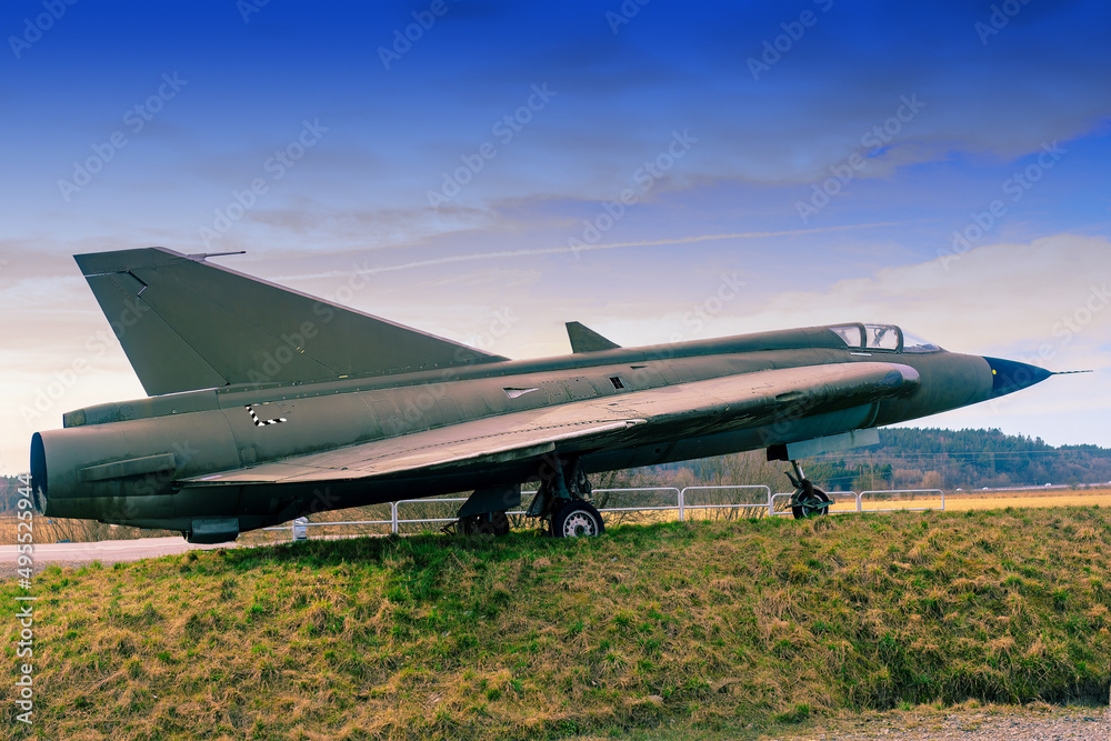 Lance is a two-seat, transonic military aircraft designed and manufactured for 50 years ago