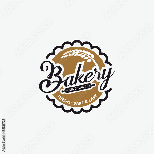 Bakery logo design symbol