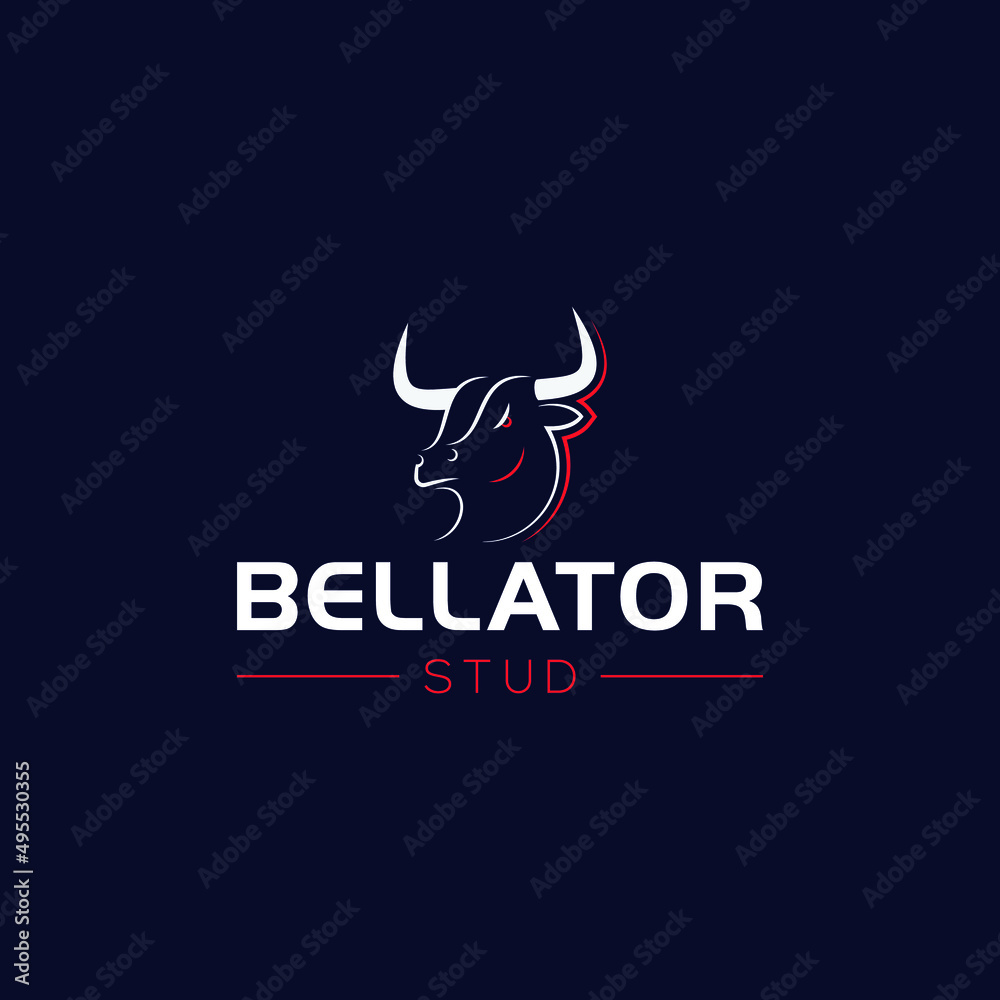 Bull logo icon logo design for your business company eps 10