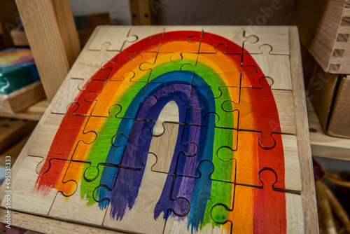 rainbow puzzle