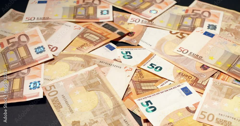 50 Euro banknotes as background. Euro background, fifty EUR banknotes as background 50 Euro banknotes as background. Euro background, fifty EUR banknotes as background