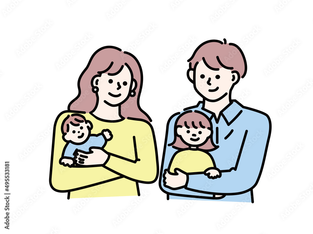 親子、両親、夫婦、家族のイラスト(仲良し、結婚、子供、幸せ) Illustrations of parents and children, parents, husband and wife, and family.Friends, marriage, children, happiness, family. 親子、両親、夫婦、家族のイラスト(仲良し、結婚、子供、幸せ) Illustrations of parents and children, parents, husband and wife, and family.Friends, marriage, children, happiness, family.