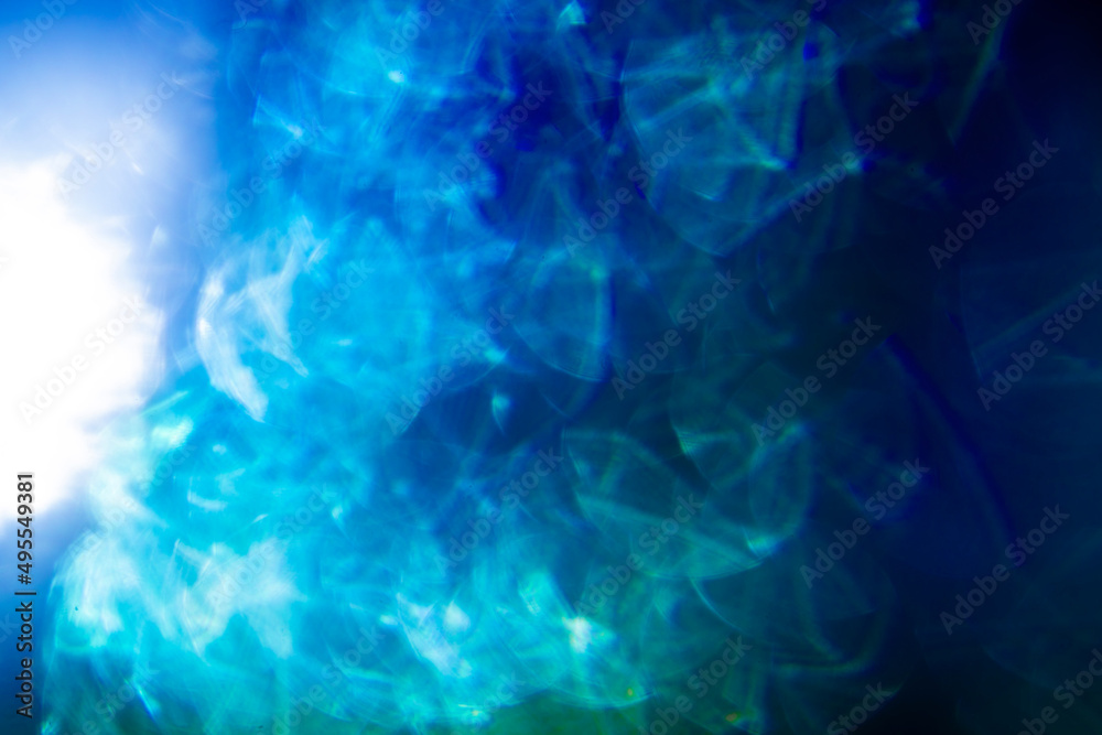 グラフィック　抽象的な　宇宙観　ガラス　絵の具　波　水面　カラフル　背景　バックグランド