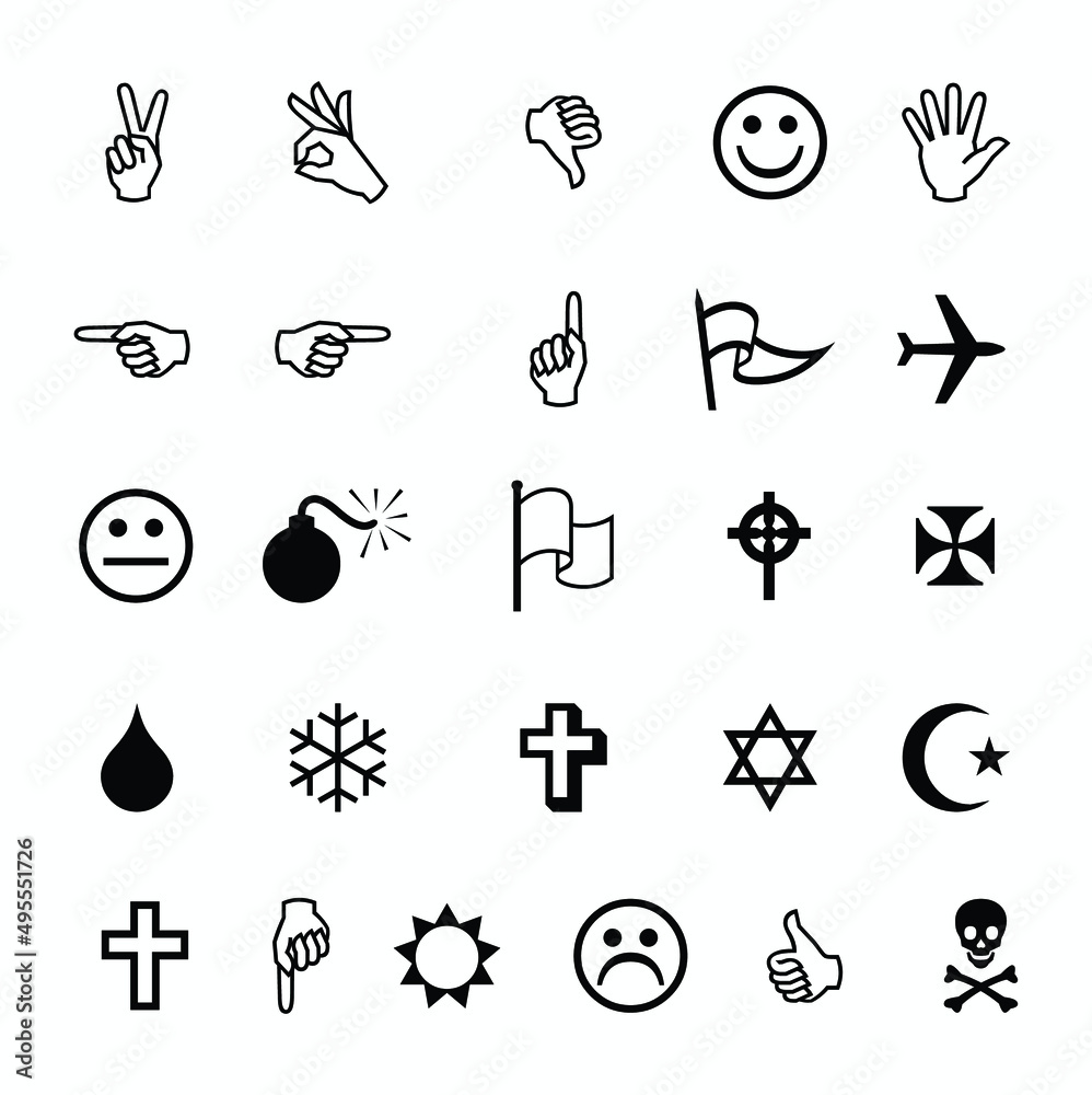 Obraz premium Google Material Design Icons Vector