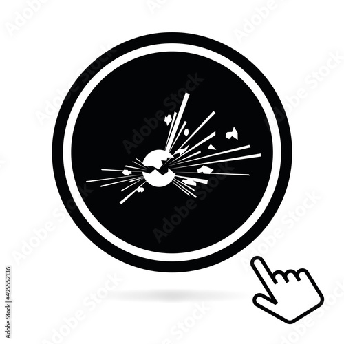 Logo explosion.
