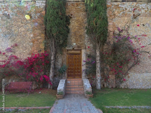Konstfotografi traditional mexican manor - hacienda