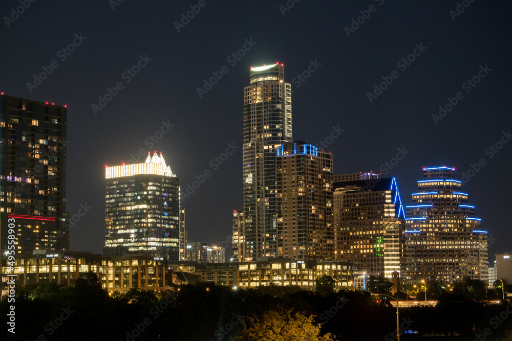 Fototapeta premium Sticky Summers in Austin, TX