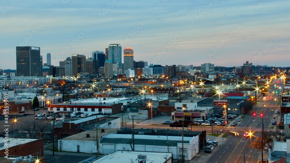 Obraz premium Southern Days in Birmingham, Alabama