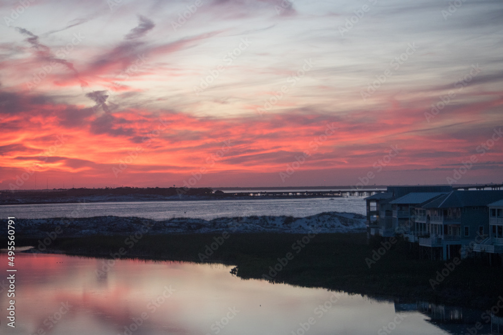 Naklejka premium Days in Destin