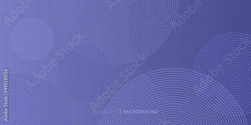 Abstract geometric background with purple (very peri) gradient circle background