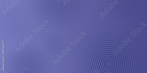 Abstract geometric background with purple (very peri) gradient circle background