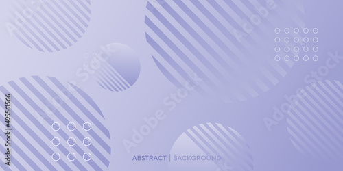 Abstract geometric background with purple (very peri) gradient circle background