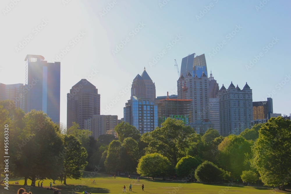 Obraz premium Around Atlanta