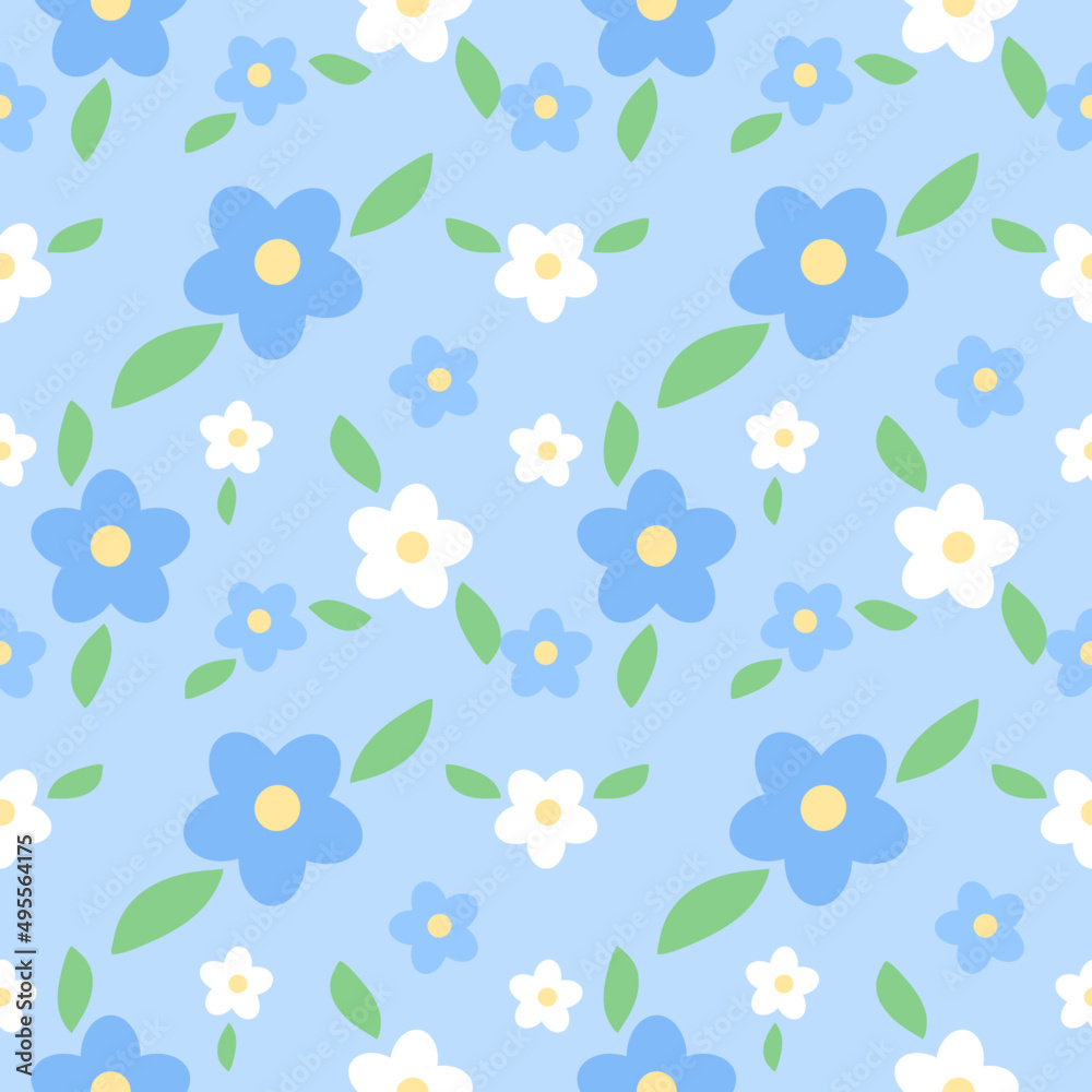 seamless pattern with flowers seamless pattern with flowers
