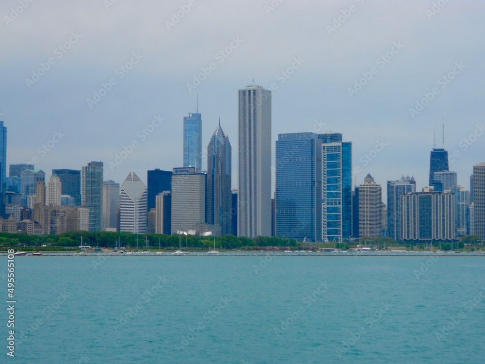 Obraz premium Windy City Views