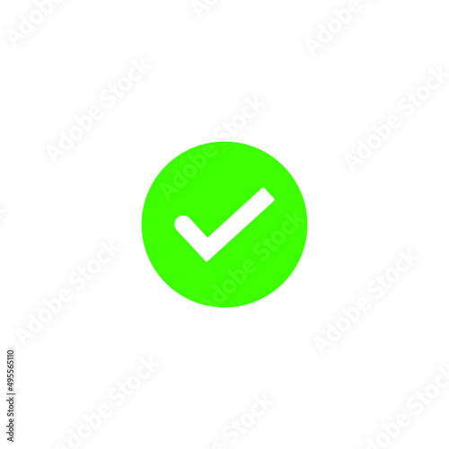 check mark button